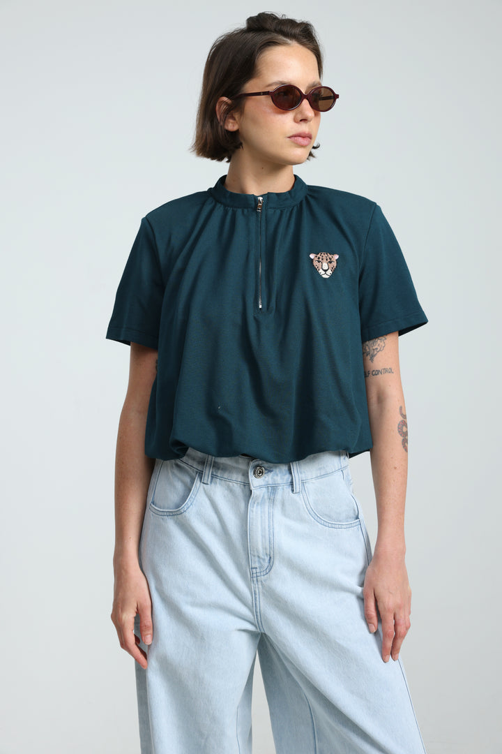 Charm Blue Polo