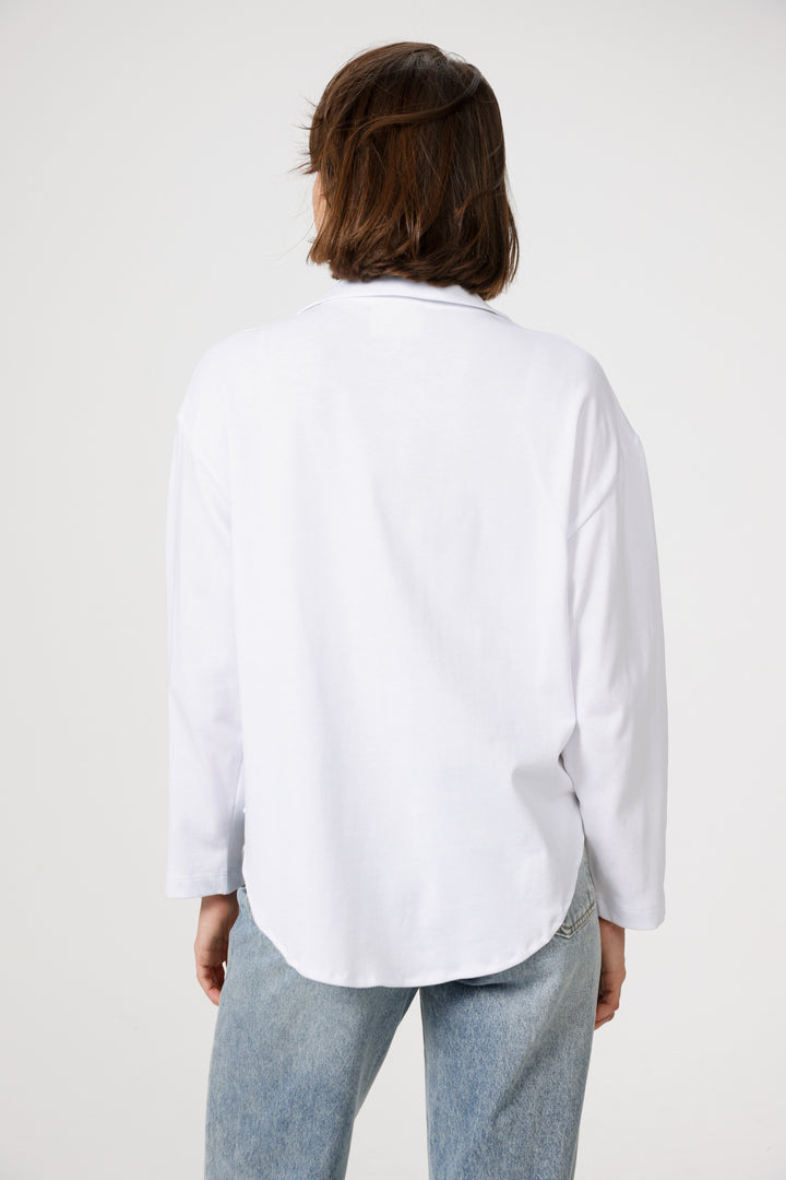 Clean14 White Polo