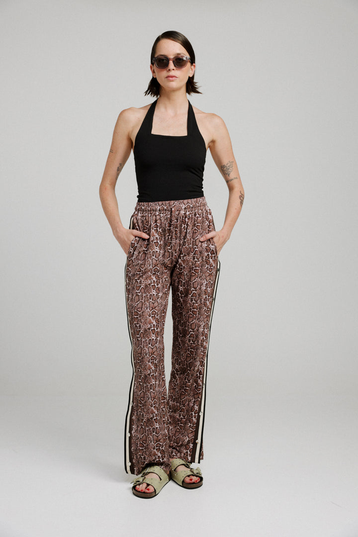 Popper Snake Striped Joggers