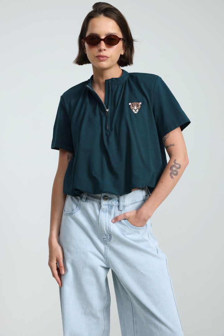Charm Blue Polo