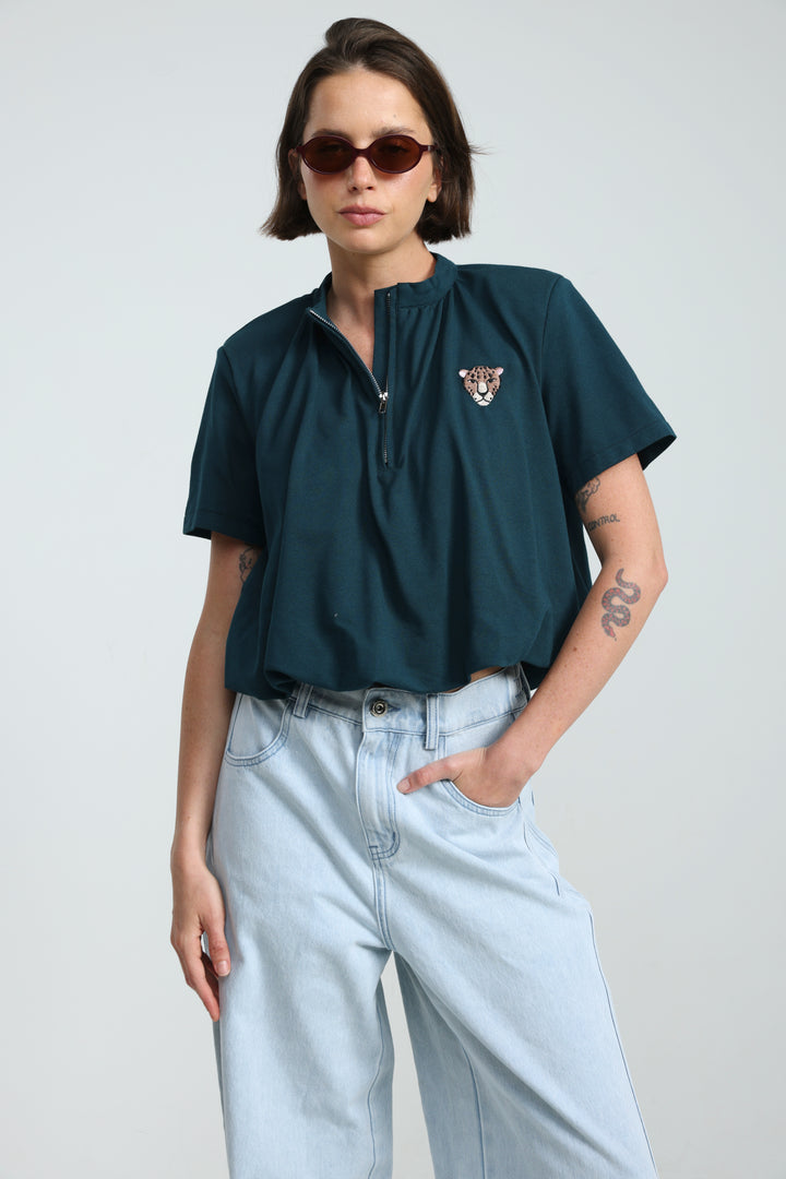 Charm Blue Polo