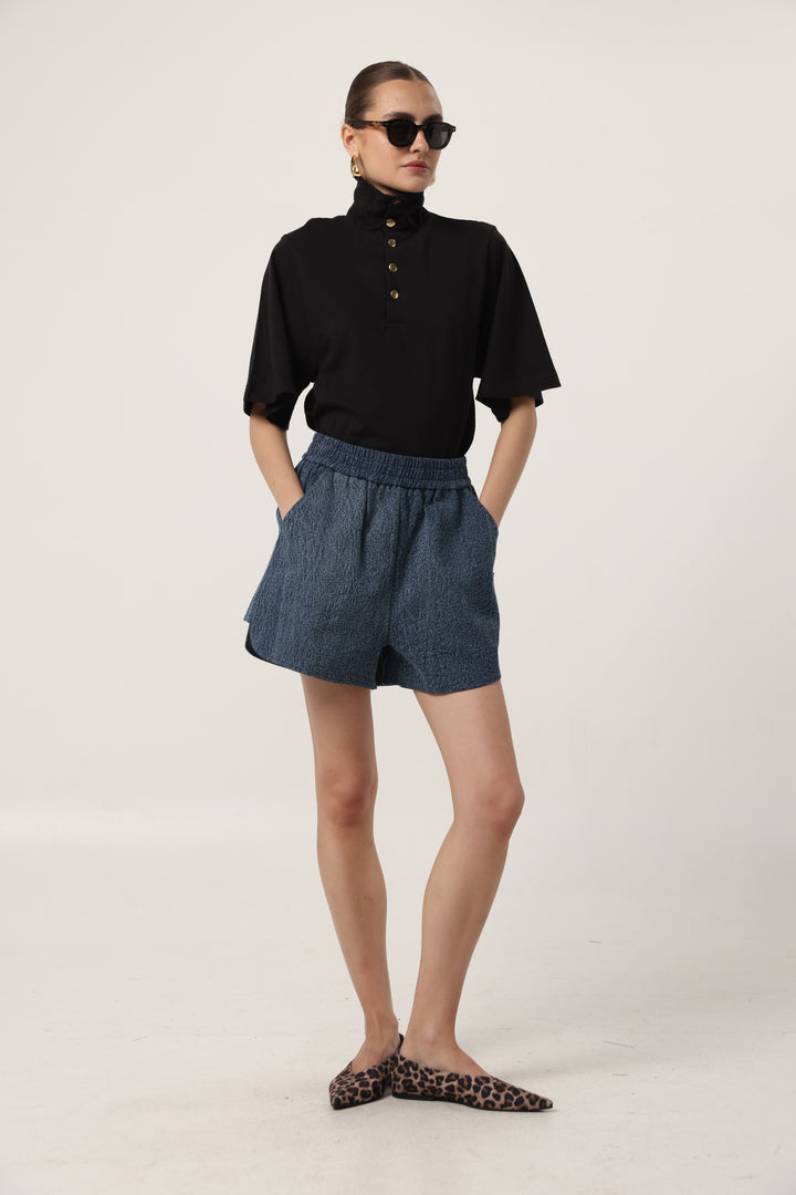 Ely Black Polo
