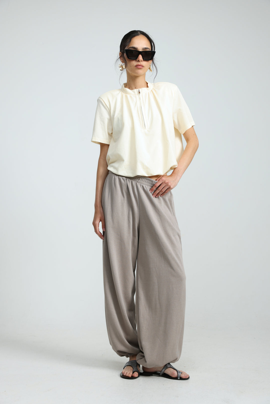 Charm Cream Polo