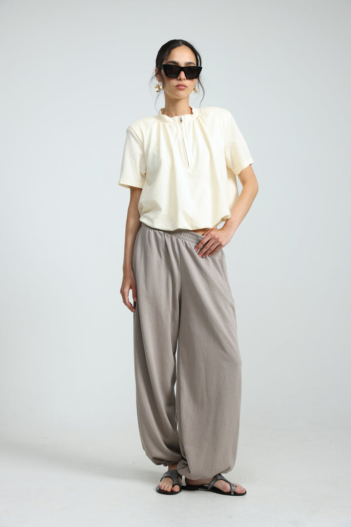 Charm Cream Polo