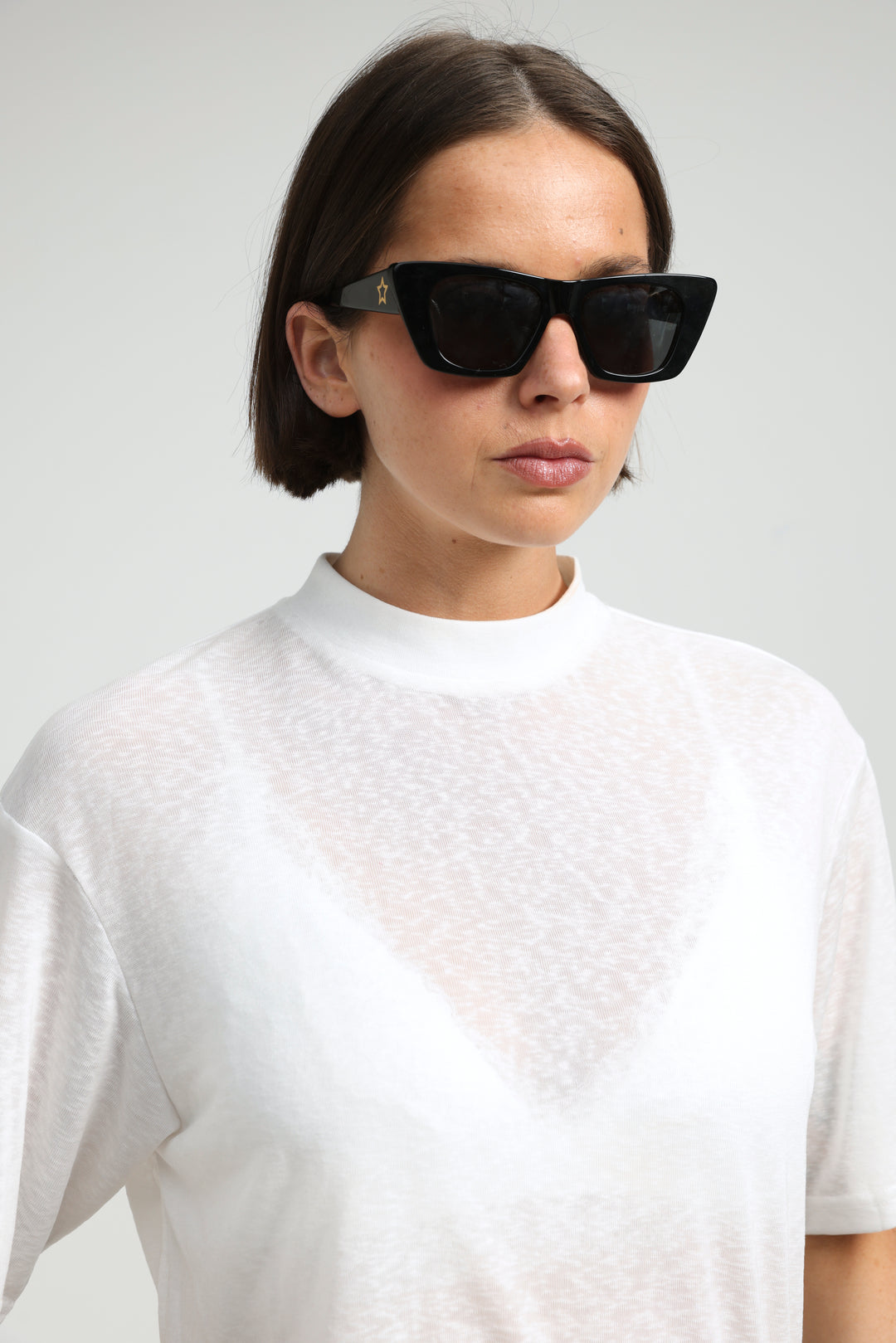 See You No.17 Black Sunglasses