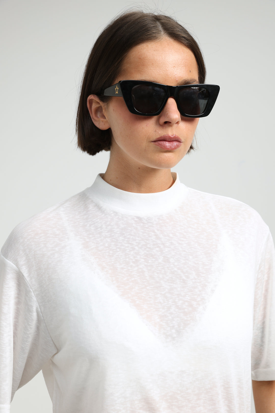 See You No.17 Black Sunglasses