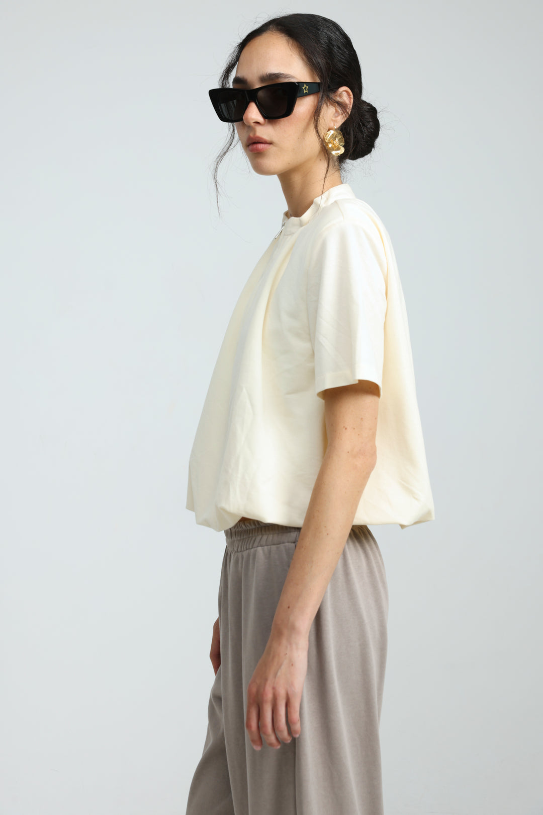 Charm Cream Polo