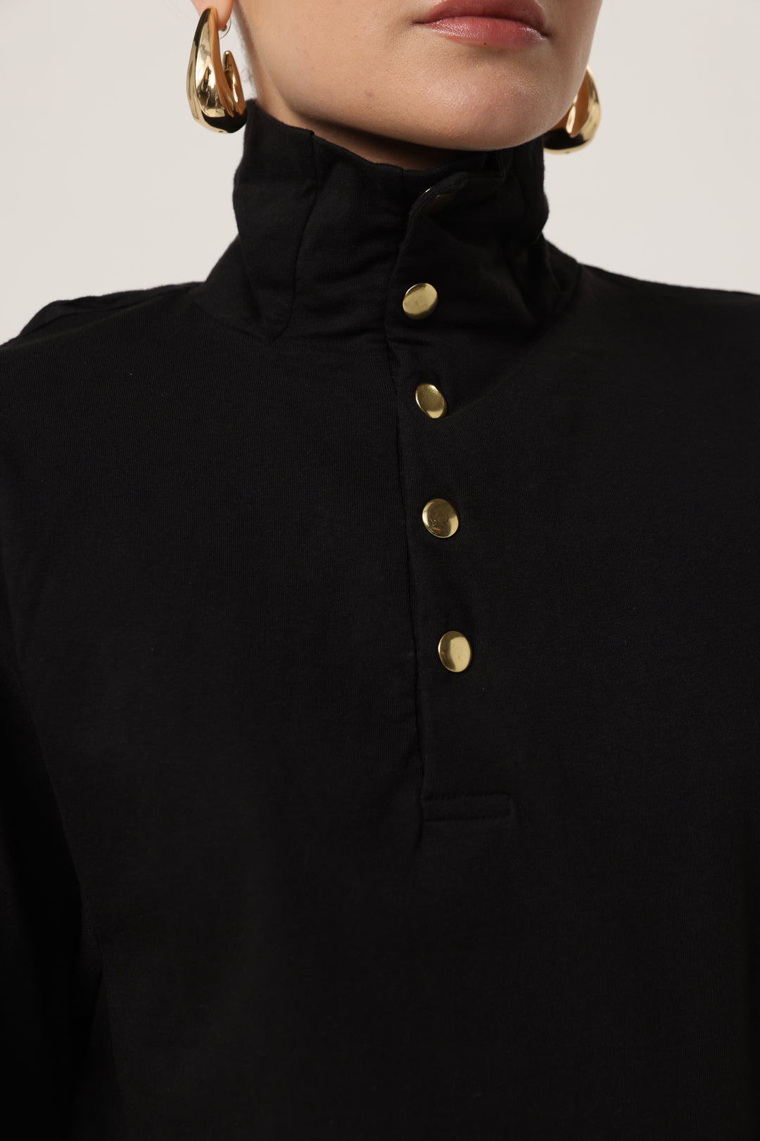 Ely Black Polo