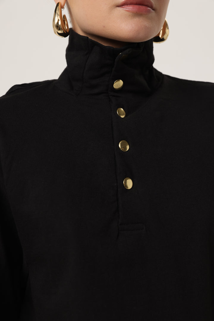 Ely Black Polo