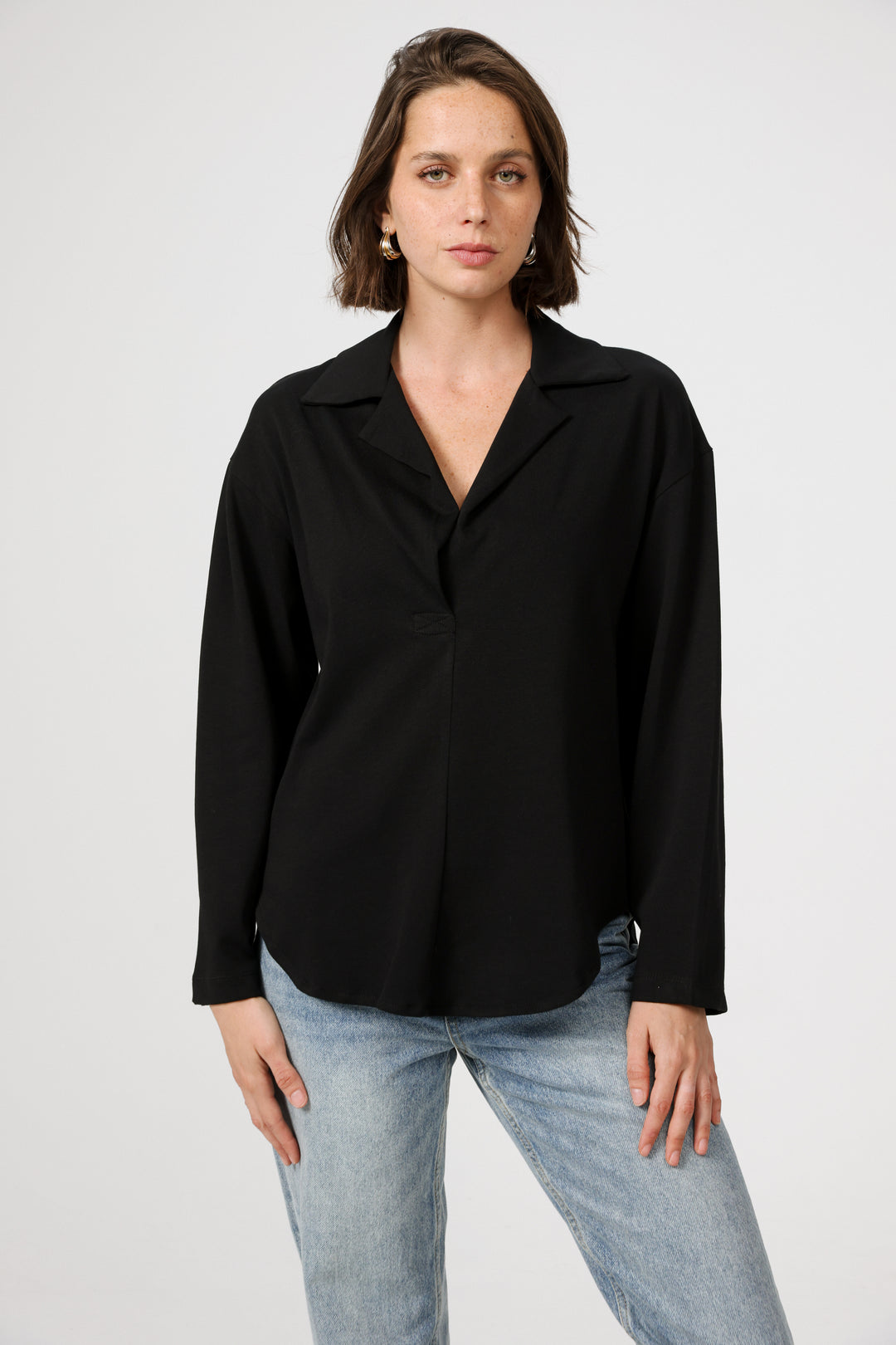 Clean14 Black Polo