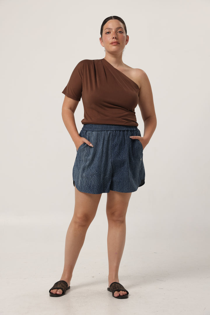 Your White One Shoulder Shirt
