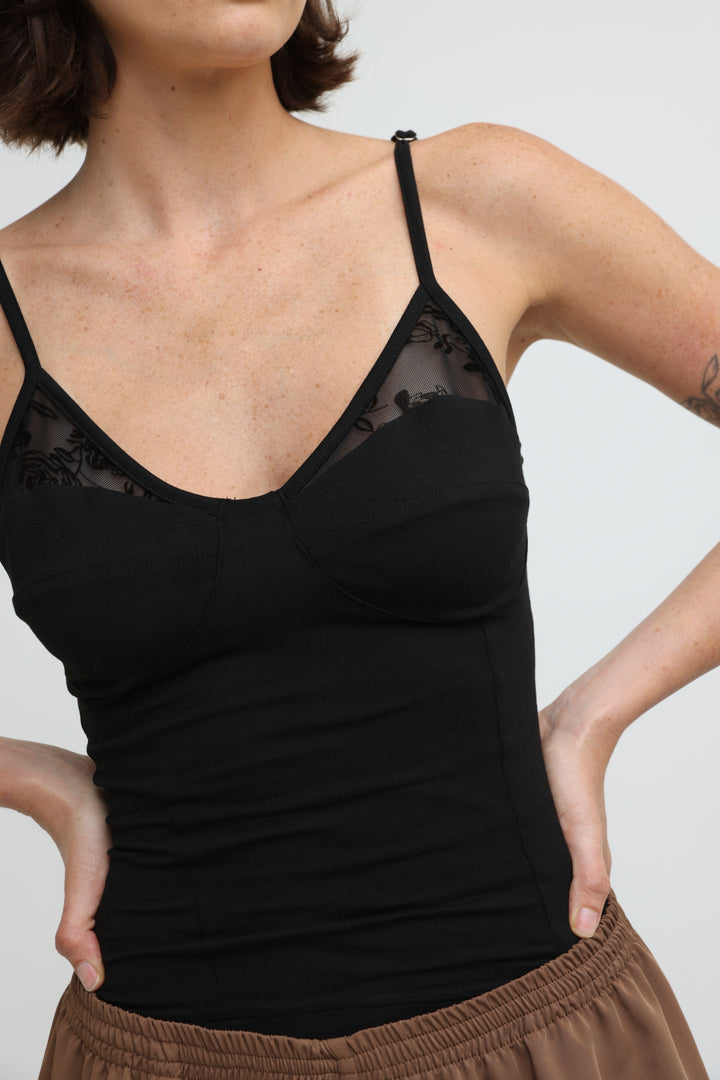 Rush Black Tank