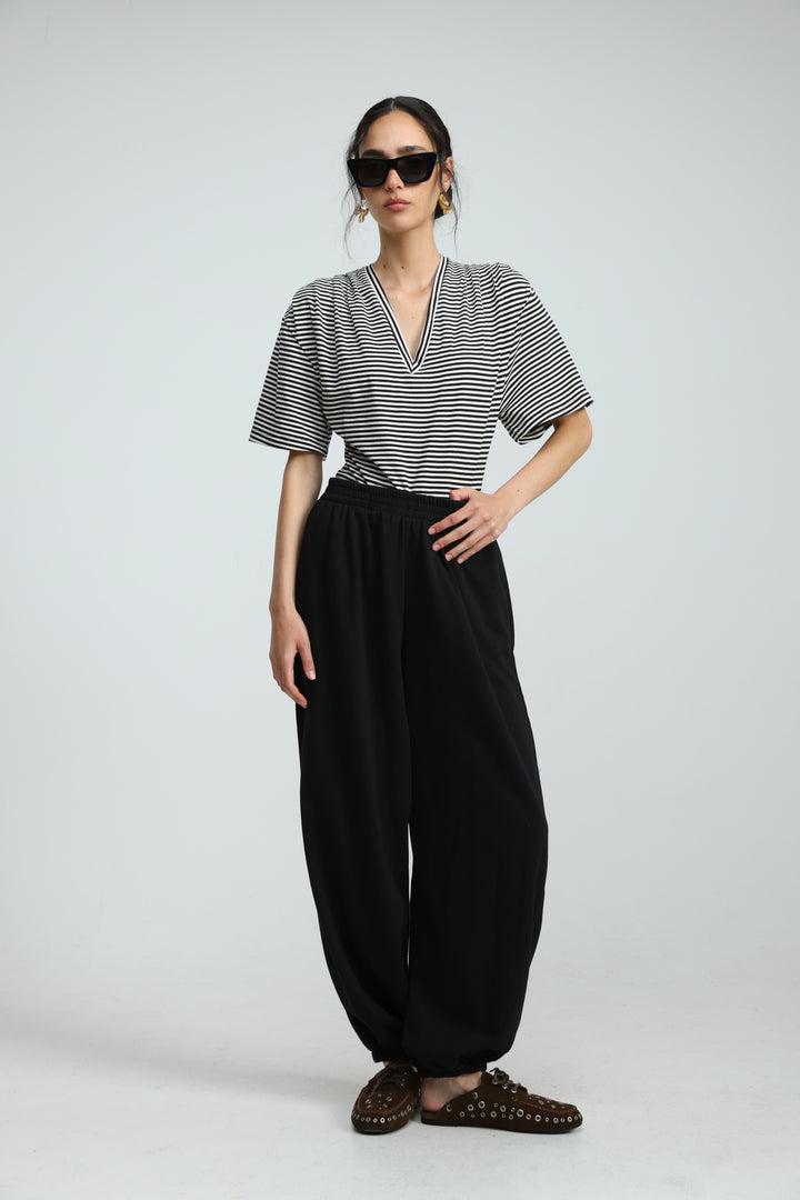 Away Black Stripes Bodysuit