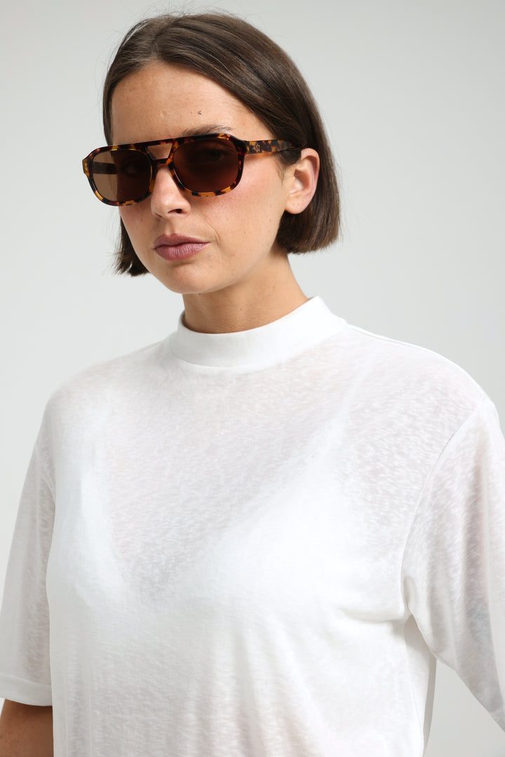 See You No.14 Leopard Sunglasses