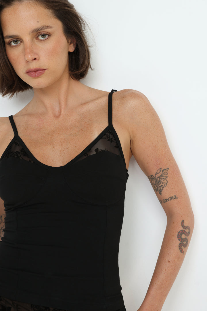 Rush Black Tank
