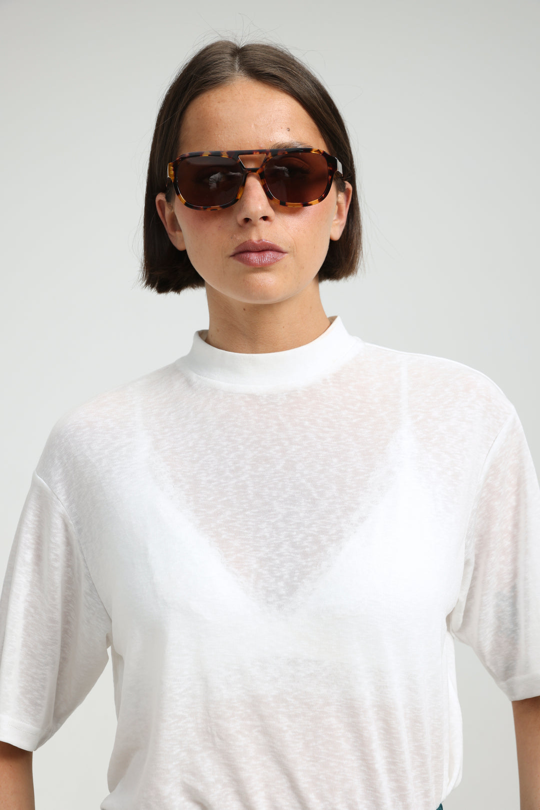 See You No.14 Leopard Sunglasses