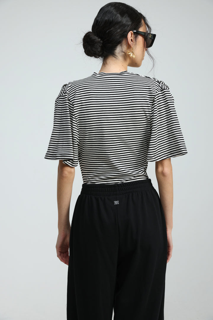 Away Black Stripes Bodysuit