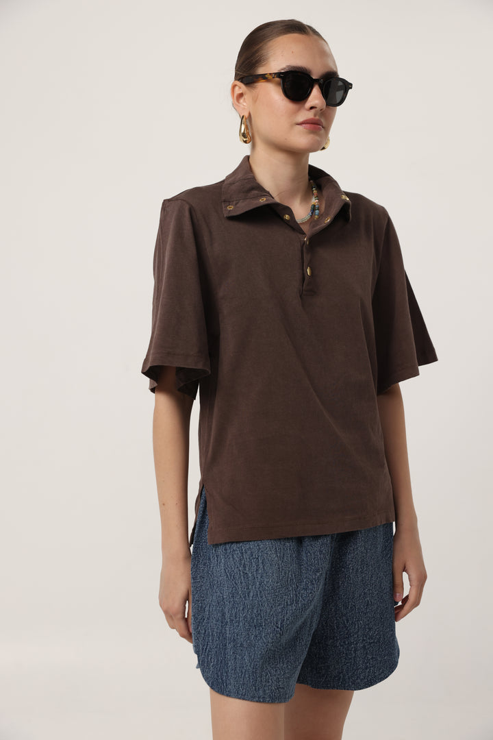 Ely Brown Polo