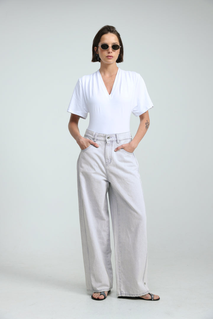 Away White Bodysuit
