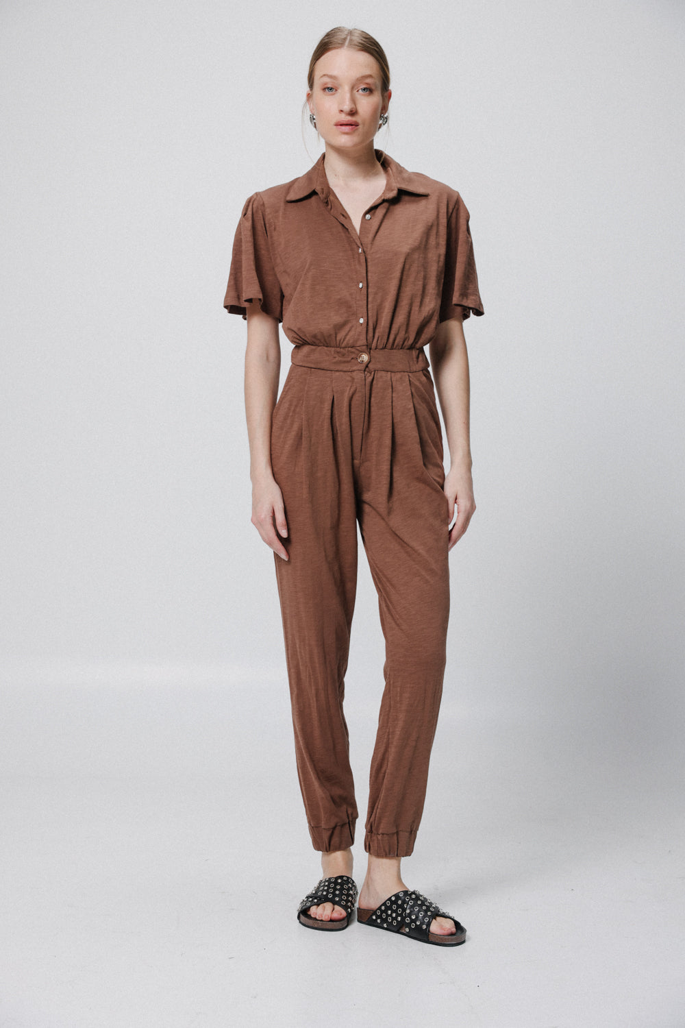 Ultimate Brown Jumpsuit