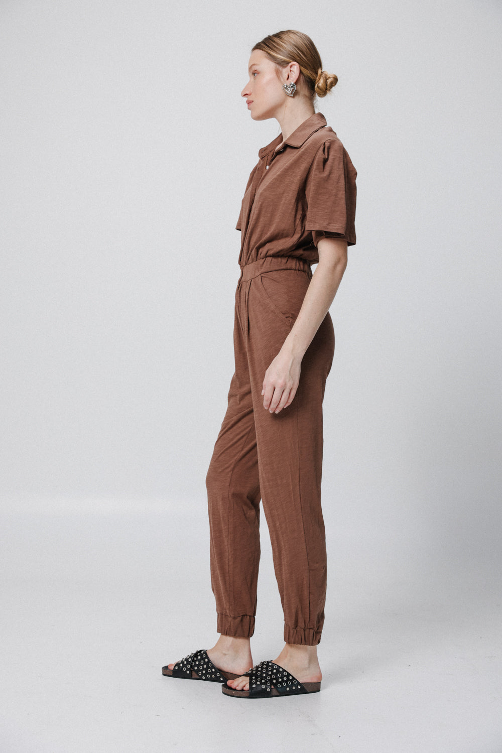 Ultimate Brown Jumpsuit