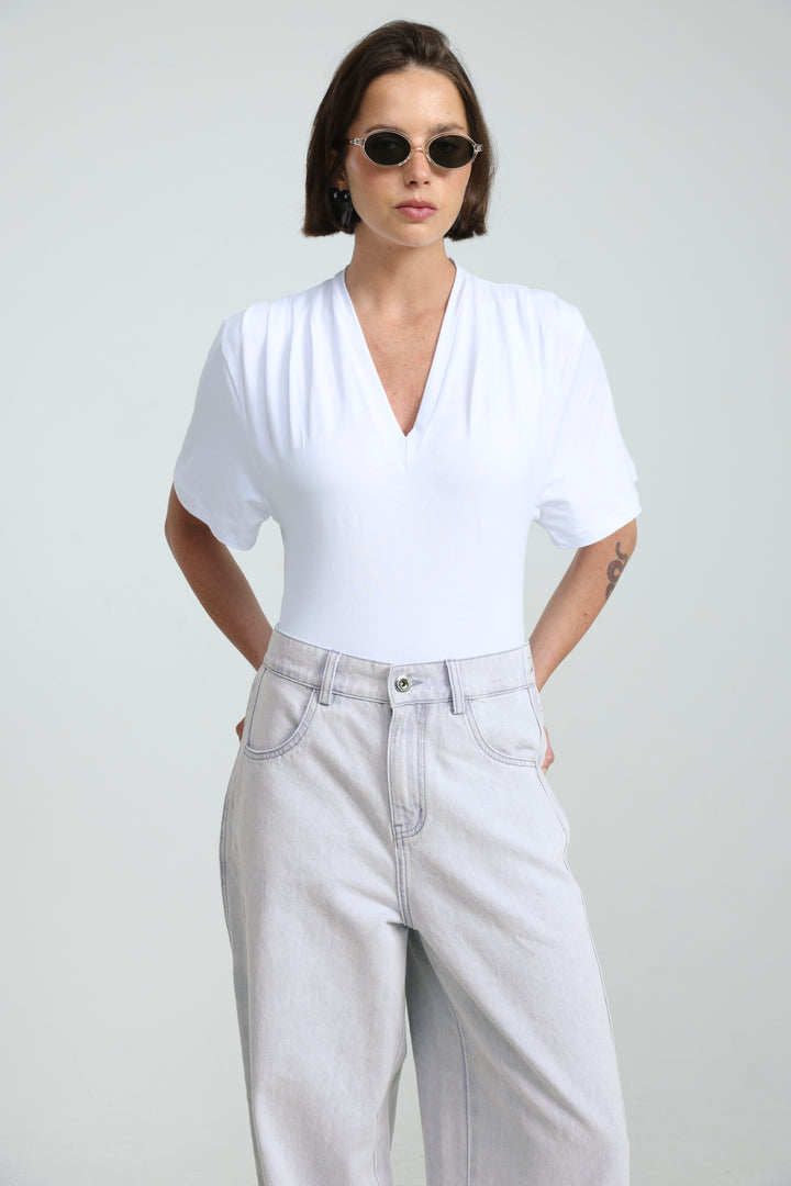 Away White Bodysuit