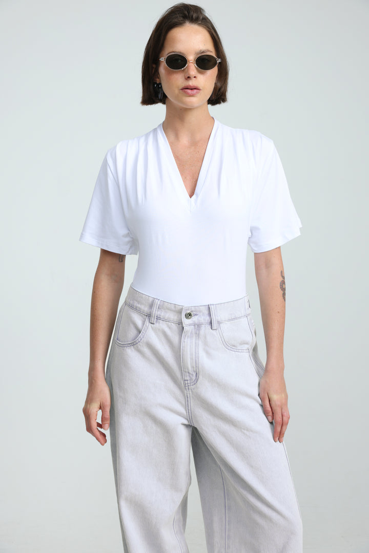 Away White Bodysuit