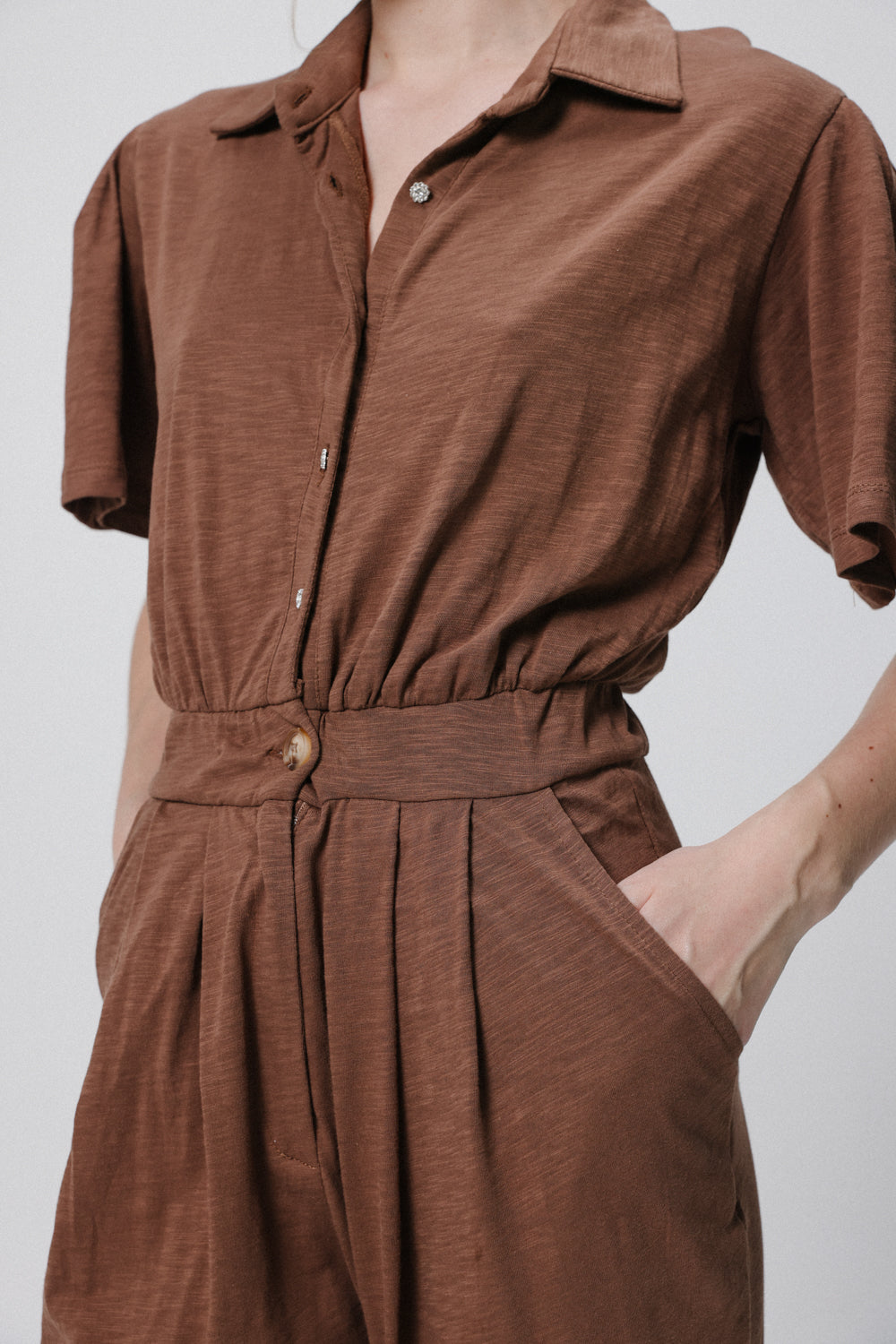 Ultimate Brown Jumpsuit