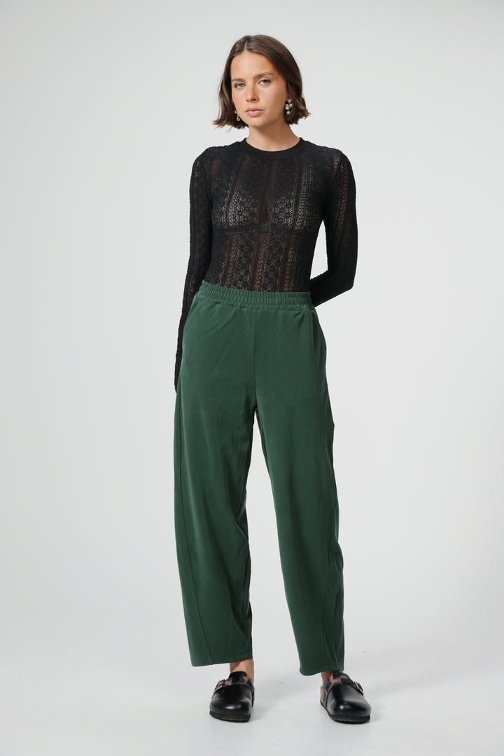 People Black Bodysuit