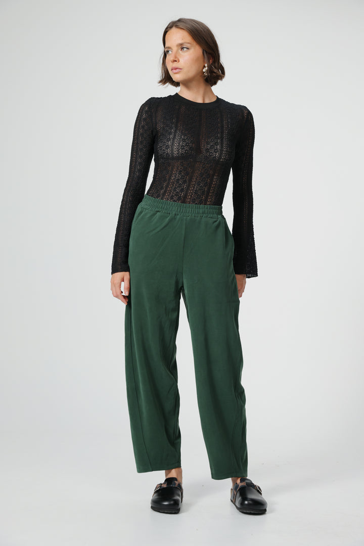 People Black Bodysuit