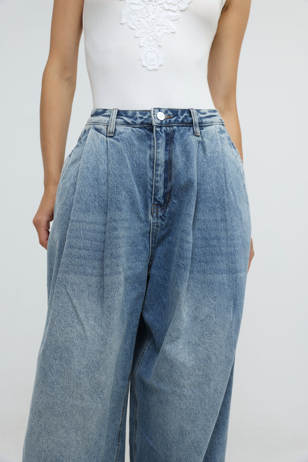 Star 752 Light Blue Cotton Denim