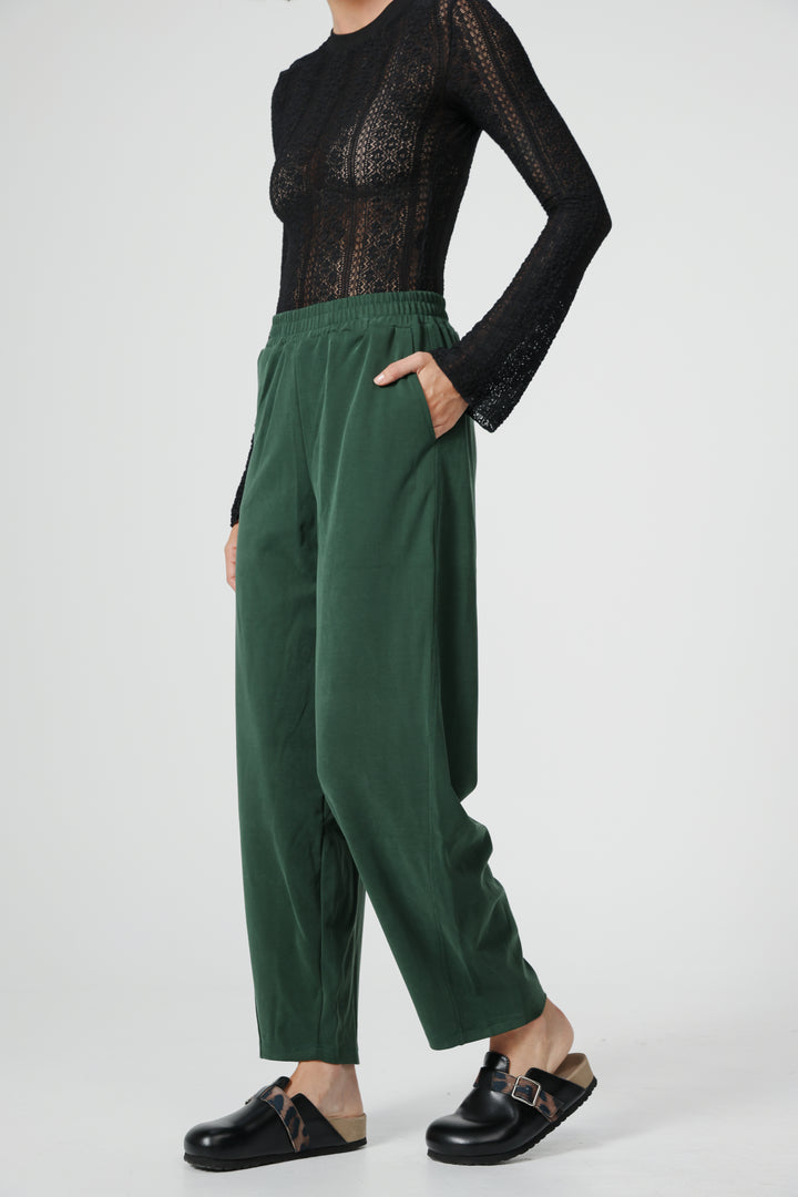 Relaxed Green Bottoms