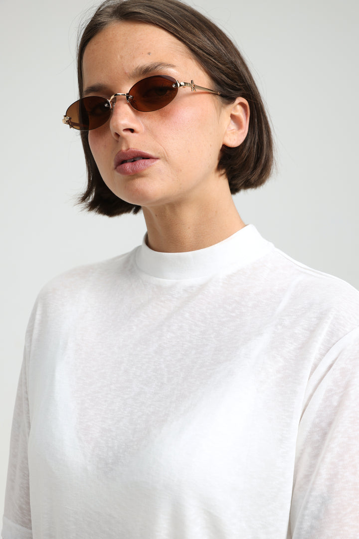 See You No.18 Gold Sunglasses
