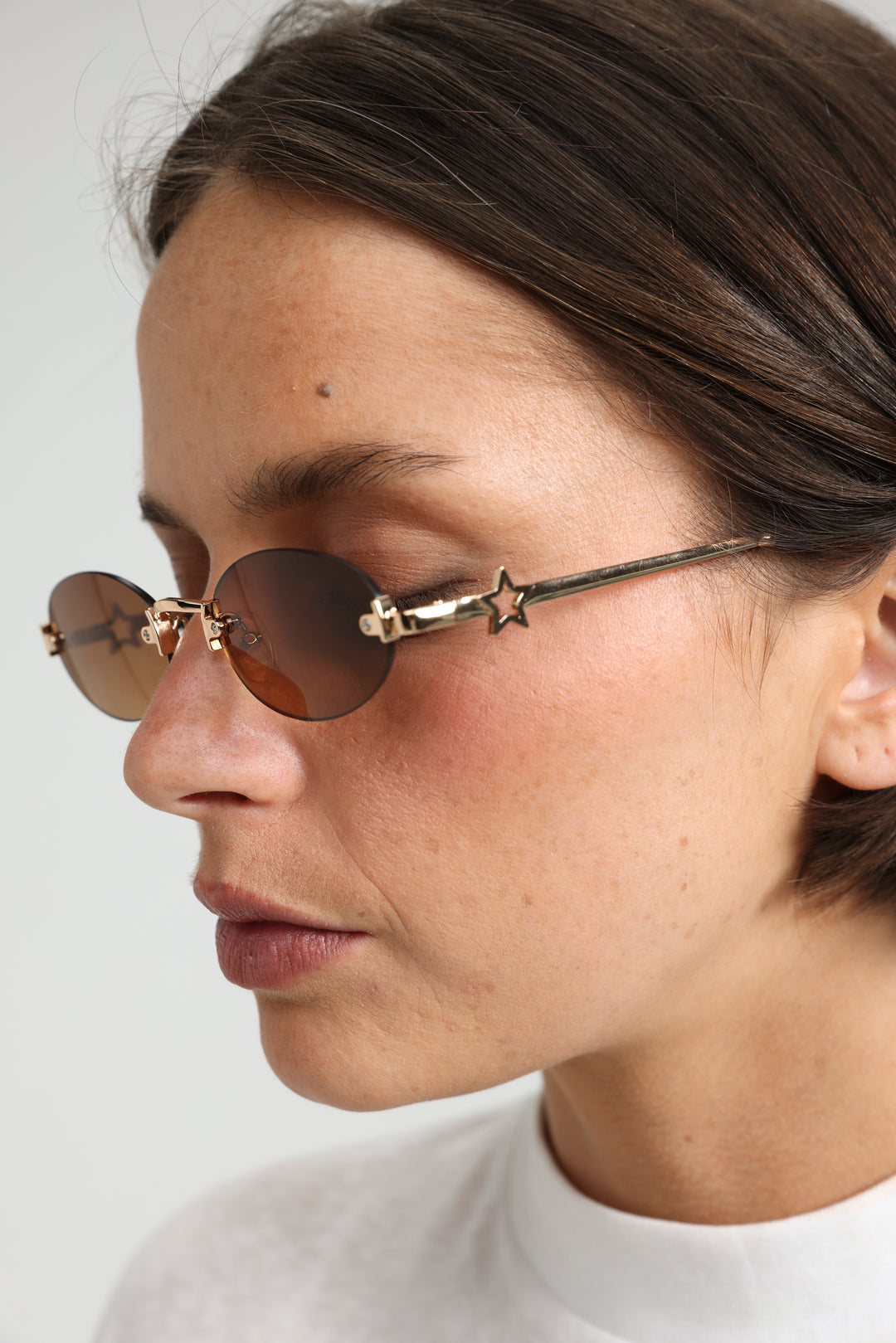 See You No.18 Gold Sunglasses