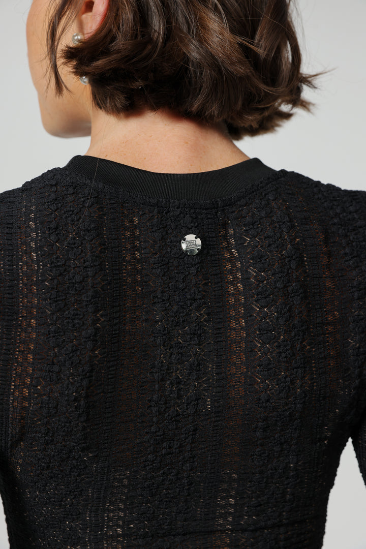 People Black Bodysuit