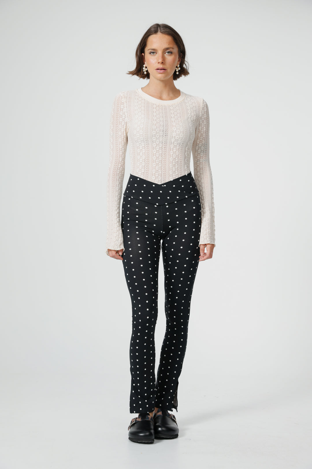 Song Black Dots Leggings