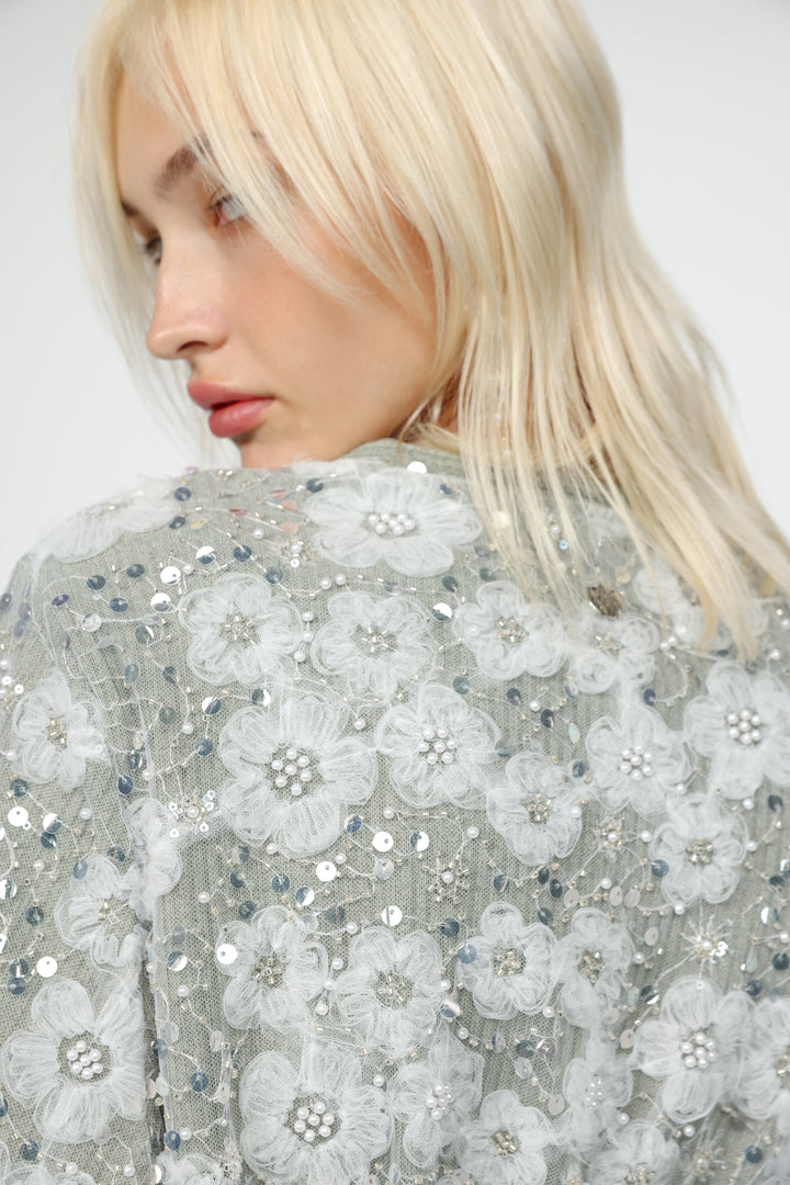 Blossom Grey Kimono