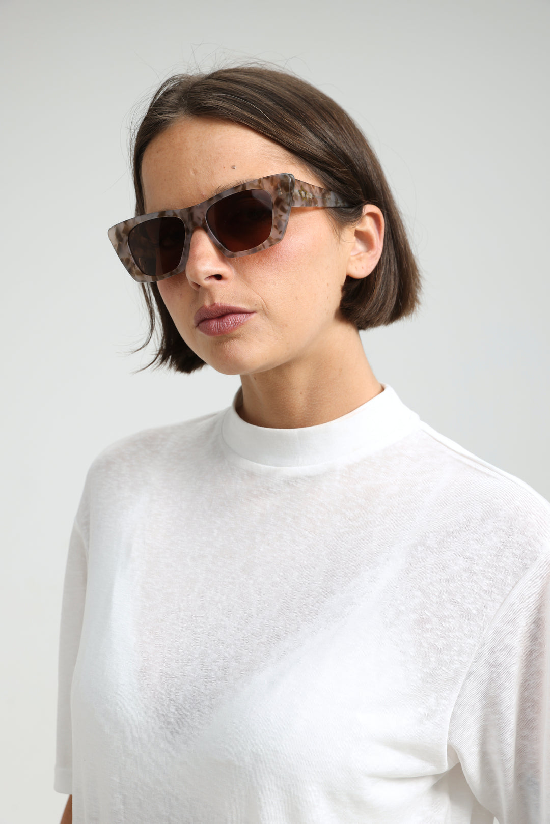 See You No.17 Marble Sunglasses