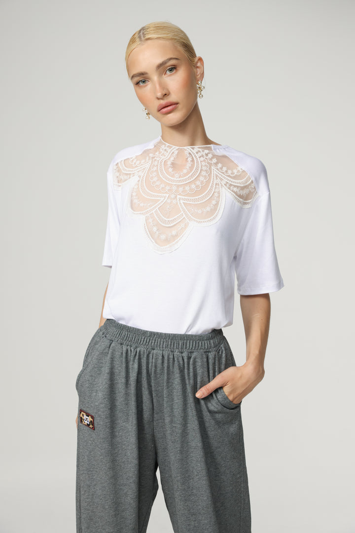 Libi White T-Shirt