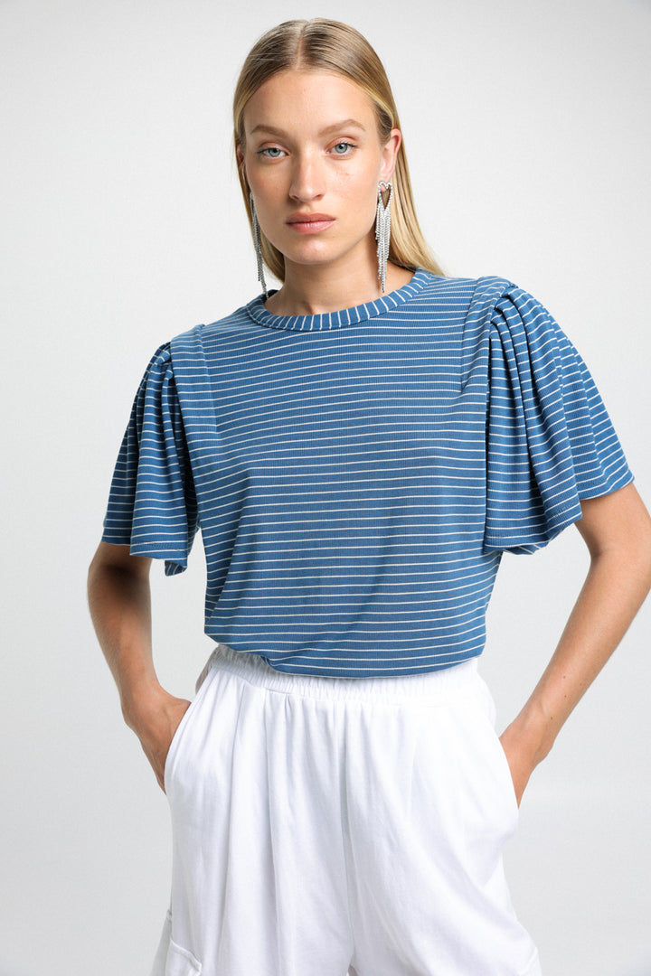 First Blue Stripes T-Shirt