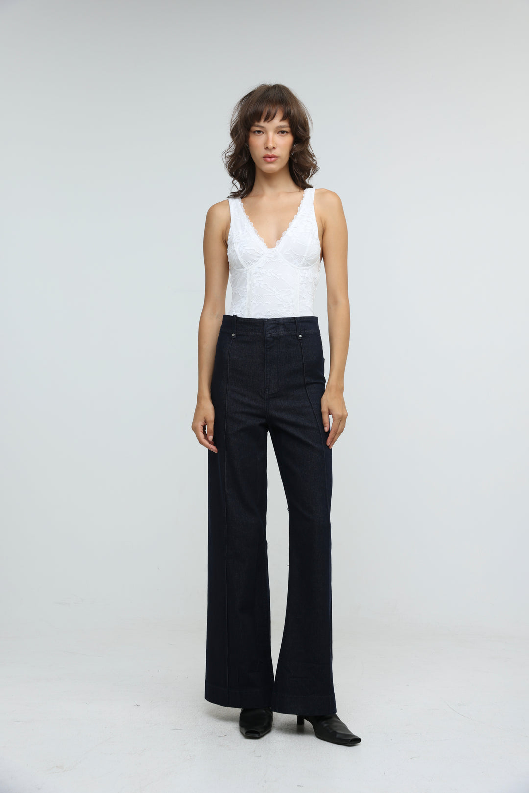 Tempt White Bodysuit