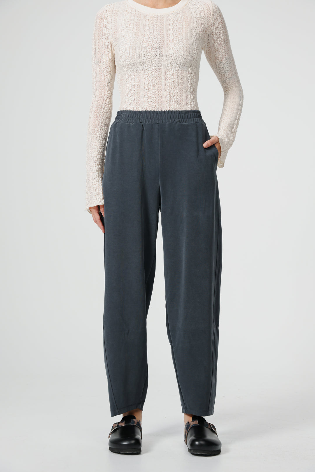 Relaxed Grey Bottoms