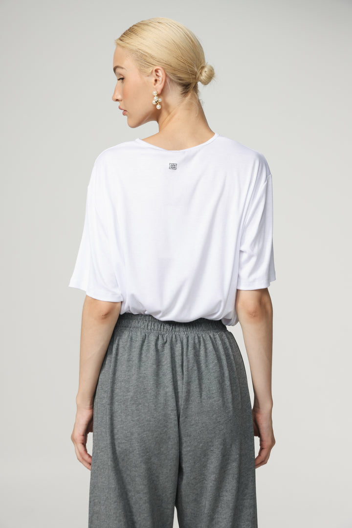 Libi White T-Shirt
