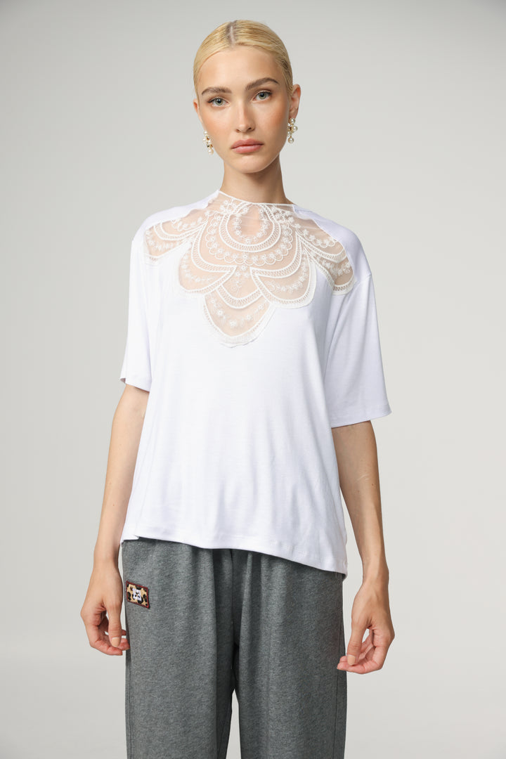 Libi White T-Shirt