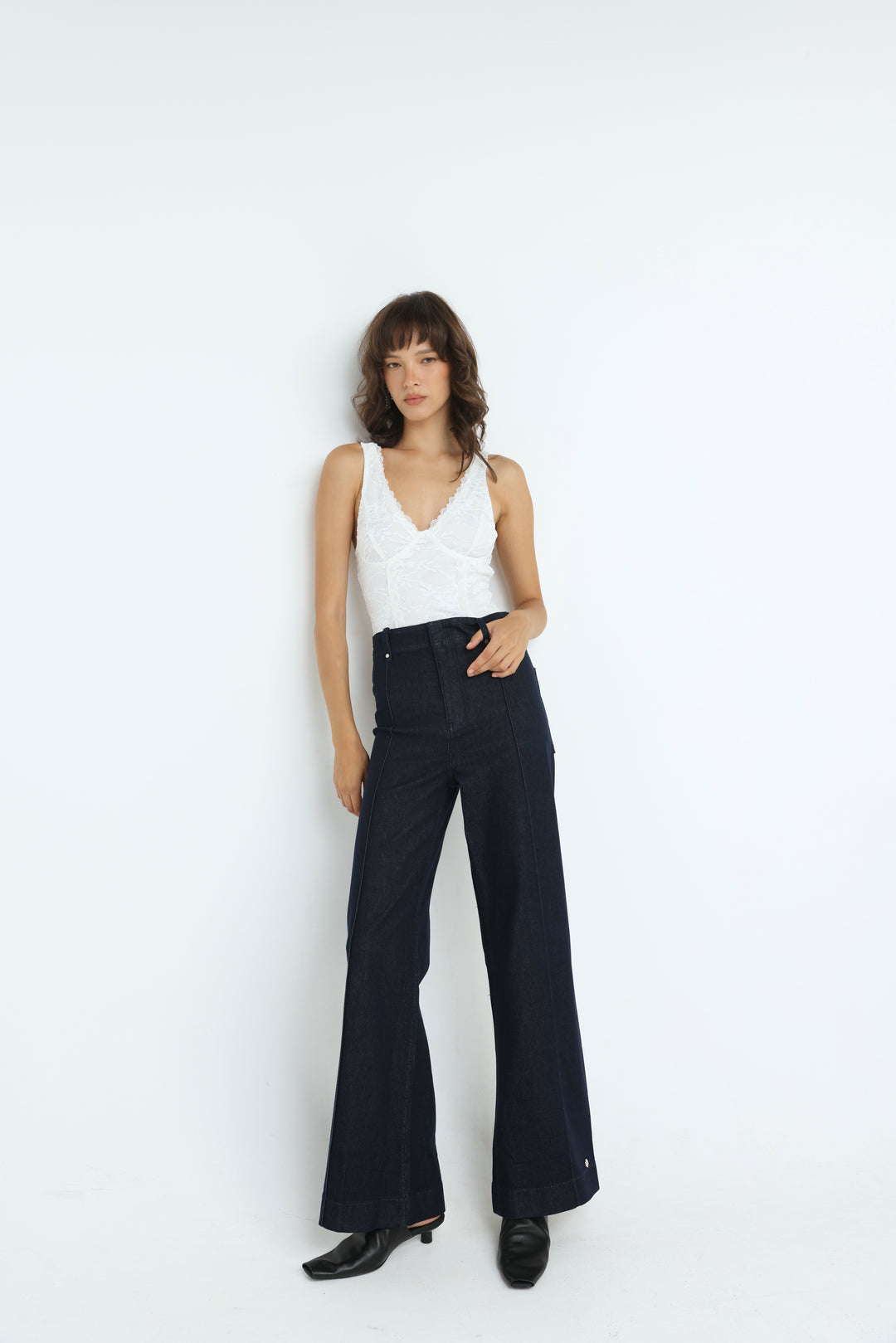 Tempt White Bodysuit
