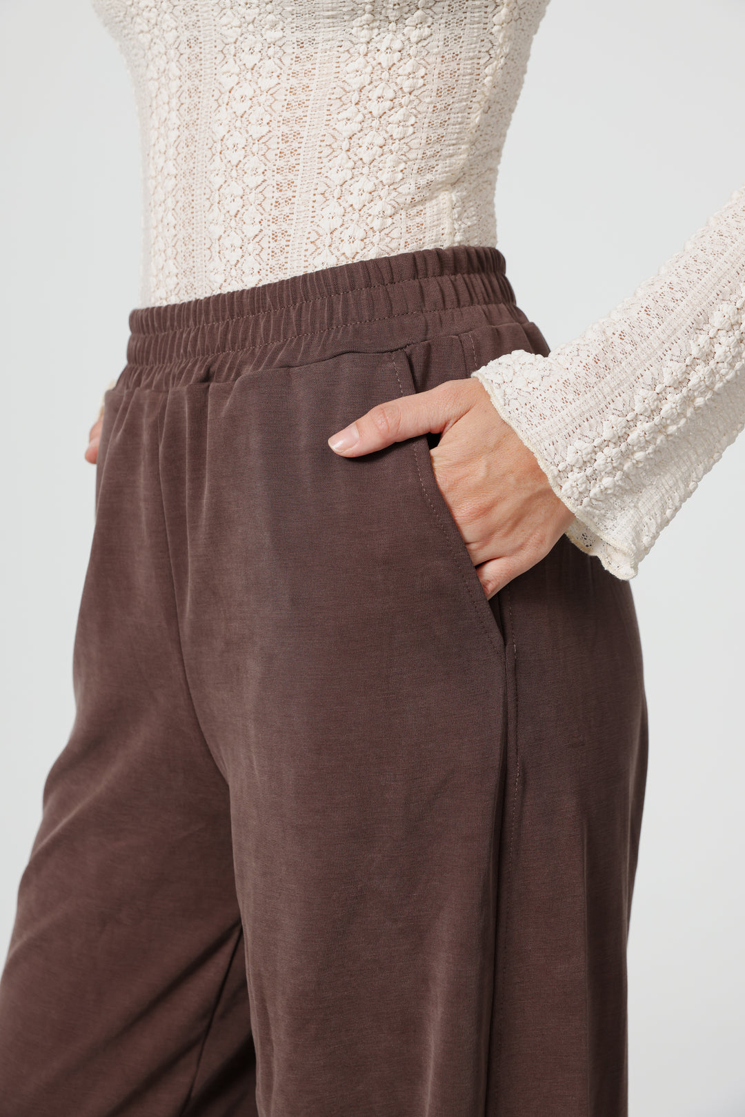 Relaxed Brown Bottoms