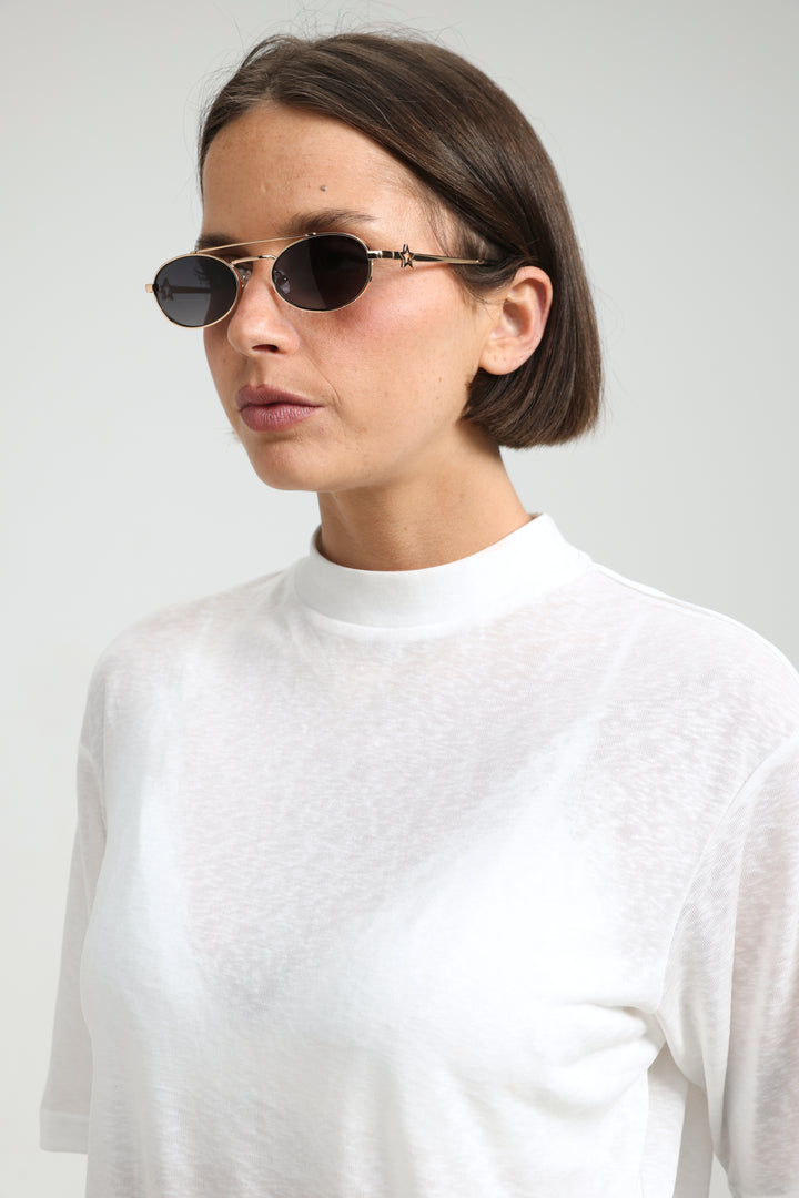 See You No.19 Gold Sunglasses