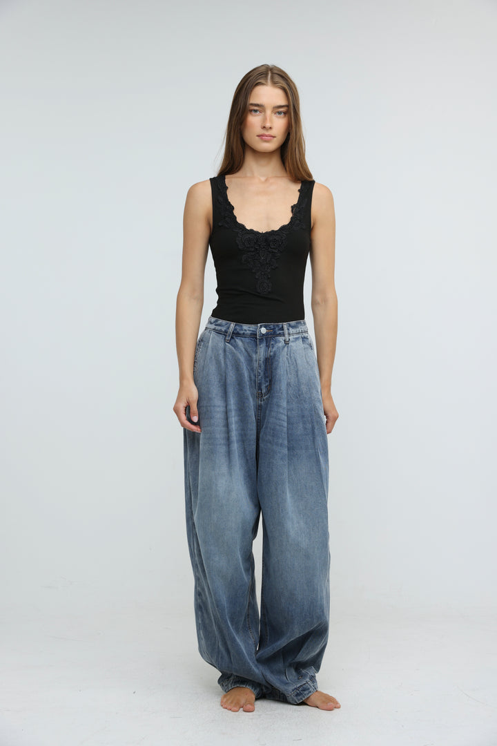 Saba03 Black Bodysuit