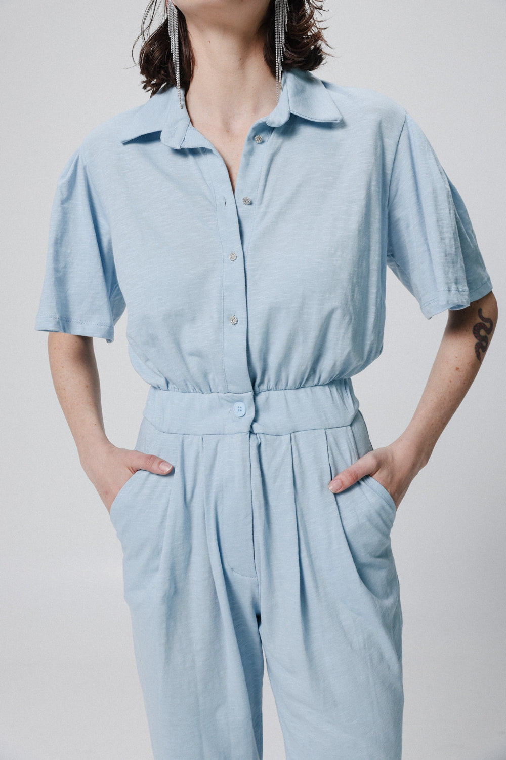 Ultimate Light Blue Jumpsuit