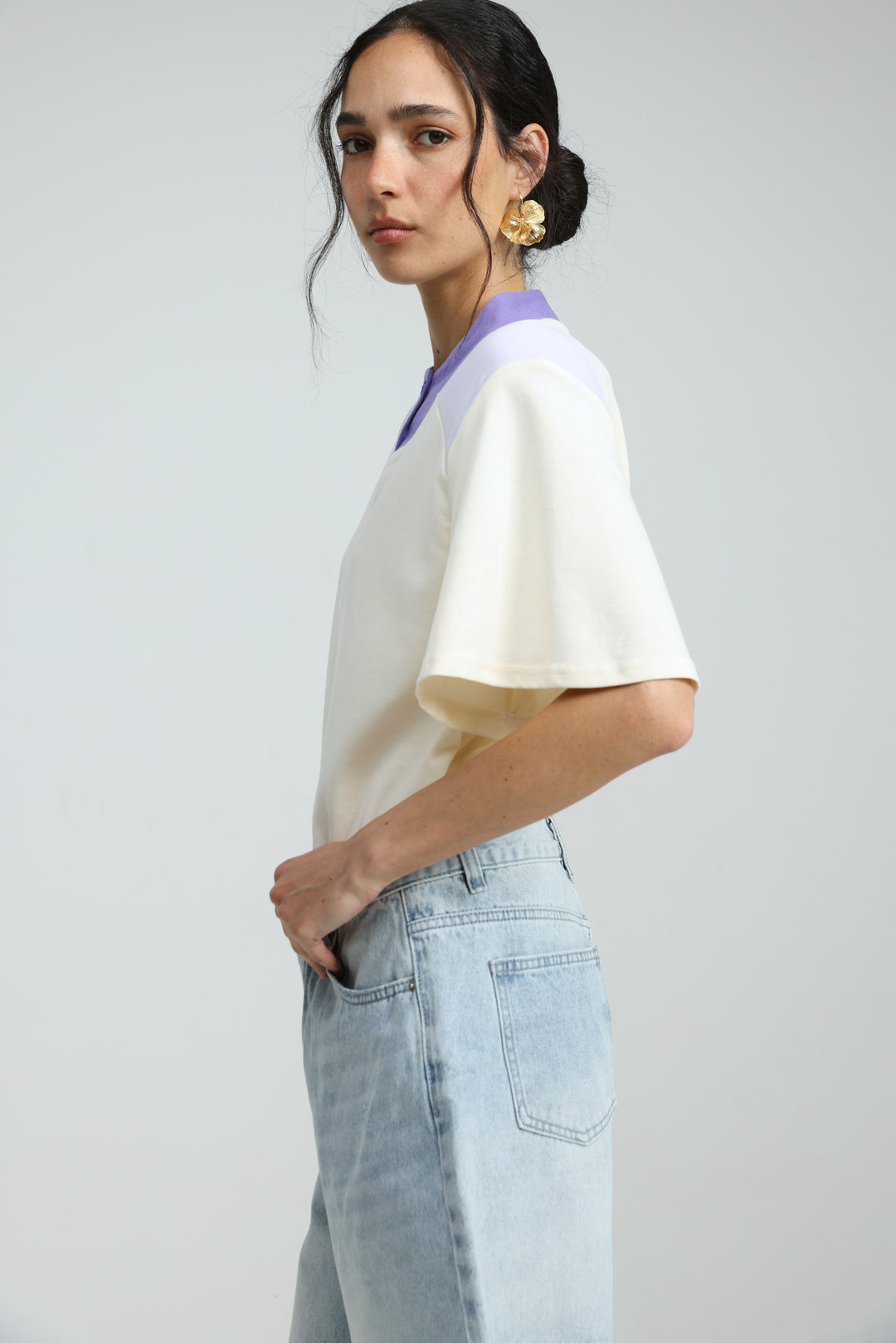 Looly Cream Polo